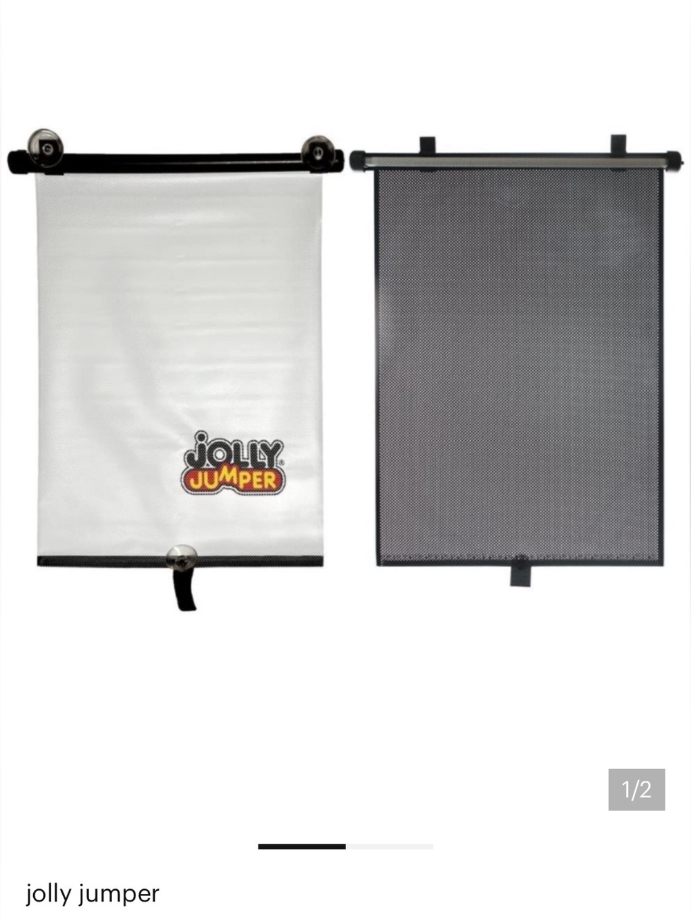 Jolly Jumper, sun shade, “Super Shield” new in packaging, contains two shades